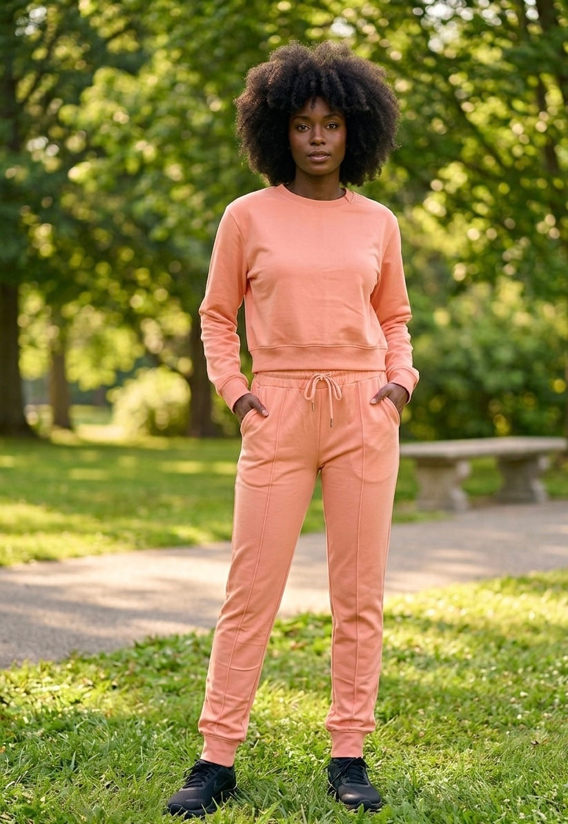 Paige Peach Two Piece Set