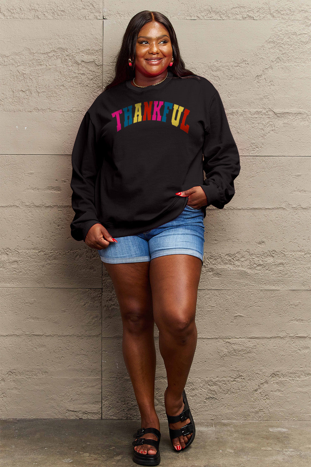 Sasha THANKFUL Sweatshirt